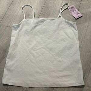 Target Wild Fable women’s tank Crop size Medium. White, never worn